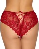 Cottelli Crotchless Panty Red