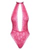 Kissable Halterneck Lace Body Pink