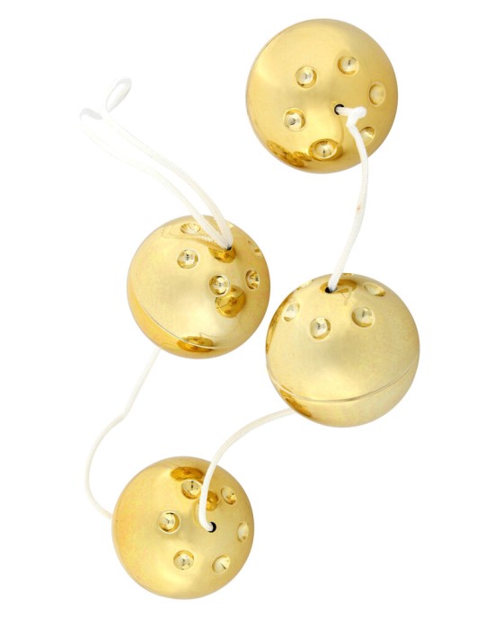 4 Gold Vibro Balls