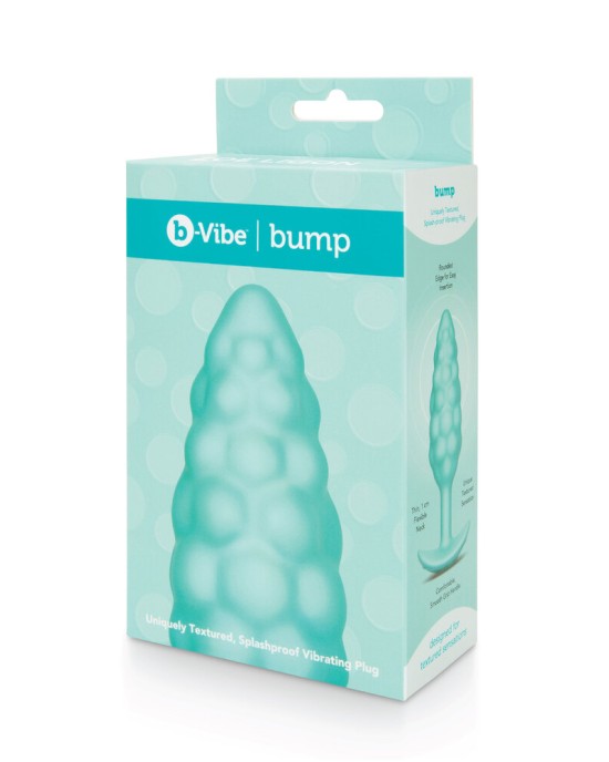 B Vibe Bump Textured Butt Plug