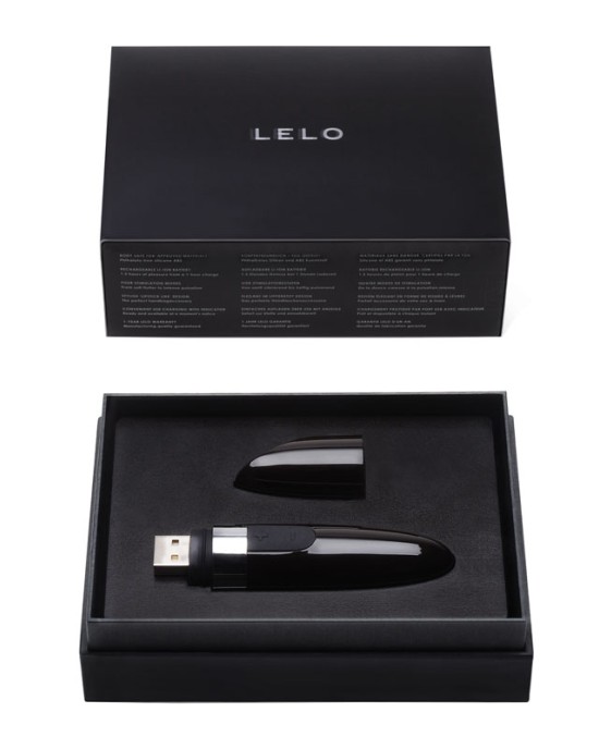 Lelo Mia Version 2 Black USB Luxury Rechargeable Vibrator
