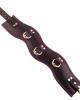 Rouge Garments Black And Purple Padded Posture Collar