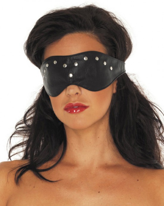 Leather Blindfold Mask