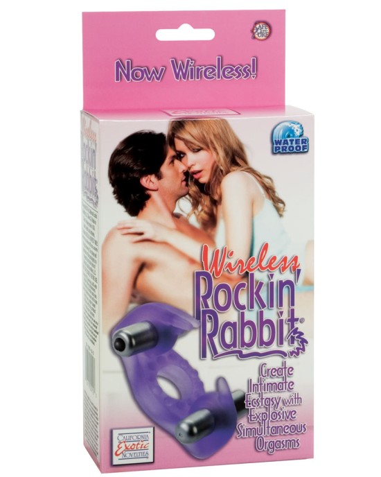 Wireless Rockin Rabbit Vibrating Cockring